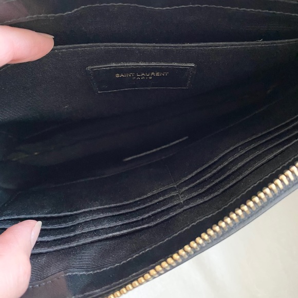 YSL black crossbody bag with tassel - Picture 6 of 9